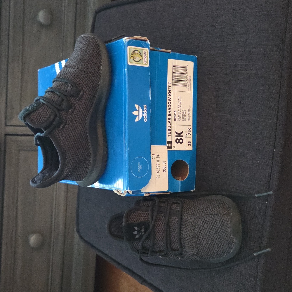 Adidas Kids Black Sneakers
